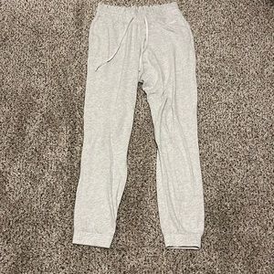 heather grey Hollister joggers size x small